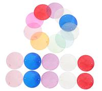 Mipcase 100pièces Perles Rondes et Plates Naturelles pour Création de Bijoux et Pendentifs Suspendus