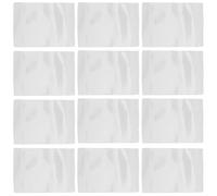 Mipcase 100pièces Sachets Refermables Transparents Plastique Lot Fermeture Éclair pour Rangement Objets Et Protection