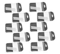 Mipcase 10paquets Renforcement Des Ongles Blanche Kit Extension Ongles Matériel Allongement Artificiels Pour Manucure à Domicile Et Salon Paquet