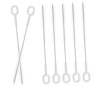 Mipcase 10pièces Brosse de Nettoyage pour Pailles Kit de Goupillons pour Bouteilles Eau Tubes à Essai et Pailles à Boire Outil de Nettoyage Flexible