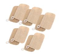 Mipcase 10Pièces Éponge à Vaisselle Luffa Naturel de Réutilisables et Durables Nettoyage pour Vaisselle et Ustensiles de Cuisine Doux pour Surfaces Délicates