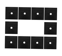 Mipcase 10pièces Housse De Cuisinière à Gaz Protection Brûleur Lot De Résistante Chaleur Antiadhésive Nettoyage Facile Compatible Cuisinière