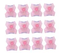 Mipcase 12 Pièces Couches pour Animaux de Compagnie Pliant Caca Chien Couches de Teckel âcheurs Spray correcteur pour Animaux de Compagnie Animal de Compagnie arrêt Dog Blanket Fibre Rose