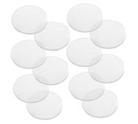 Mipcase 12 pièces Lentilles Optiques Transparentes Convexes pour Expériences Scientifiques Lentilles de Grossissement Durables pour Enseignement et Observation Précise