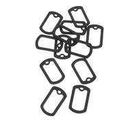 Mipcase 12 pièces Lot de Protège Plaques Militaires Silicone Silencieux Étirable et Résistant Aux Hautes Températures pour Protection Anti-Bruit et Anti-Rayures