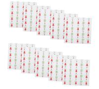 Mipcase 120pièces Serviettes Papier Décoratives Serviettes Hiver Pour Fête Motif Cloche Rétro De Table Jetables Pour Noël