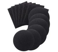 Mipcase 12pièces Filtres pour Poubelles Cuisine Lot de Filtres Désodorisants pour Bacs à Litière Et Composteurs