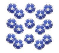 Mipcase 15 pièces Balles Babyfoot de Remplacement Bleu et Blanc pour Jeu de Football de Table Accessoires Durables pour Interaction et Compétition Groupe