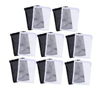 Mipcase 16 Pièces de Filtre à glissière pour Aquarium Engrener Cube Verser pré Sachet de Filtration pour Aquarium Sachet de Filtration zippé en Filet d'aquarium Polyester