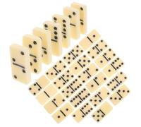 Mipcase 1Ensemble Dominos Classique pour Adultes et Jeu de Société pour Famille et Barbecues Multicolores pour