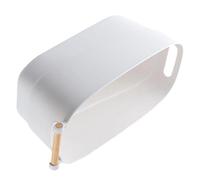 Mipcase 1pièce Bol de Trempage pour Mains Manucure Plastique Pp avec Repose-main Bois Accessoire Nail Art Japonais pour Salon et Usage Domestique Soins Ongles Confortables et Pratiques
