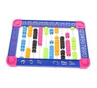 Mipcase 1Pièce Boulier Éducatif pour Garçon Fille Outil Enseignement des Mathématiques avec Perles Colorées Apprentissage pour Maison Maternelle Couleur