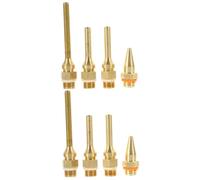 Mipcase 2 Ensembles Embouts Pour À Colle Chaude Cuivre Lot Tubes Allongés Embouts Pour Travaux Manuels Durables Et Résistants À Usure 4 Pièces * 2