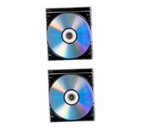 Mipcase 2 Ensembles Lot DVD R Vierges Haute Capacité avec Boîtiers Disques Enregistrables Compatibles VCR et Caméras Supports de Données Stables pour Enregistrements Audio et