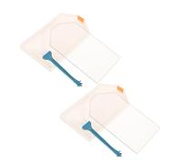 Mipcase 2 ensembles Plateaux de Rangement pour Peinture Au Diamant Organisateur Multifonction pour Outils de Broderie Plateau et Stockage Compatible Carrés et Ronds Gain de Place et