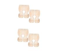 Mipcase 2 Ensembles Sculptés pour Rehausseurs Élégants pour Canapé Table Armoire Design Stable 4 Pièces * 2