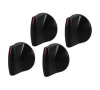 Mipcase 2 Paires Boutons De Commande Pour Cuisinière à Gaz Remplacements Pour Plaque Four Boutons Noirs Adaptés à Divers Types De Cuisinières