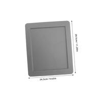 Mipcase 2 Pièces Baking Tray Toy for Realistic Pretend Kitchen Accessories and Easy to Clean Plastic Baking Sheet for Cooking Play