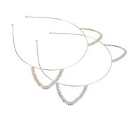 Mipcase 2 pièces Bandeaux Oreilles de Chat Métal et Or Accessoire Costume Animal pour Fêtes et Cosplay et Ajustable pour Filles