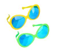 Mipcase 2 pièces de Fête Adultes Plastique Coloré Oversized Design pour Déguisement et Accessoires Amusants Confortables et Résistantes Couleurs Aléatoires Couleur Couleur Aléatoire
