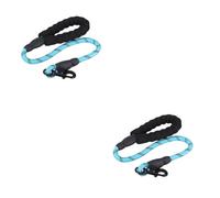 Mipcase 2 Pièces la Laisse du Chien Dog Leash Laisse de Dressage de Chien Laisse de Promenade pour Chien laisses de Promenade pour Chiens Blue