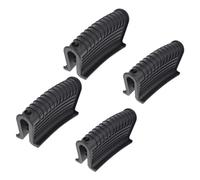 Mipcase 2 pièces Lot de Manchons Silicone Épais pour Poignées de Casseroles Brûlure Isolation Thermique pour Wok et Poêle