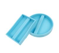 Mipcase 2 pièces Moule Silicone pour Présentoir de Cartes Époxy pour Artisanat et Décoration Intérieure Flexible et Réutilisable