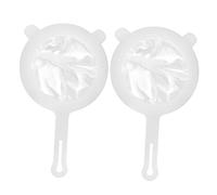 Mipcase 2 pièces Passoire Maille Fine Mesh Tamis Filtre Ultra Fin pour Lait de Soja Jus et Miel Filtre Alimentaire et Réutilisable Lot