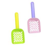 Mipcase 2 Pièces Pelle à Litière pour Chat pour Chat Cuillère à Chat Morsure De Chat Litière pour Chat à Granulés Pipi Bacs à Litière pour Chat Litière Agglomérante pour Chat Pois PP