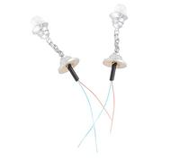 Mipcase 2 pièces Plafonnier Miniature Lampe Suspendue pour Micro Paysage et Maquette Décoration Miniature pour Maison et Table de Sable Lumière Jaune Chaude Accessoire DIY