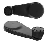Mipcase 2 pièces Poignées de Porte pour Voiture Manivelles de Fenêtre Métal Robustes Remplacement Facile pour Commandes Manuelles de Vitres Adaptées à Divers Modèles Automobiles