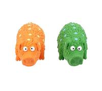 Mipcase 2 Pièces pour Animaux De Compagnie Cliqueur Puzzle Cacatoès Chien en Peluche Qui Couine Jouets pour Chiens pour Mâcheurs Agressifs Jouets pour Chiens Grinçant Émulsion