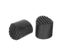 Mipcase 2 pièces Protection Pied Échelle Antidérapante Caoutchouc Résistant Haute Température Patins de Remplacement pour Escabeau et Échelle Stabilité et Sécurité Renforcées Accessoires