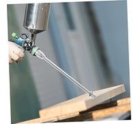 Mipcase 2 Pièces Rallonge pour Pulvérisateur Airless Aluminium Extension Robuste et Étanche Compatible avec Pistolet à Peinture sans Air Application et Réduit la Fatigue des Bras