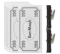 Mipcase 2 Pièces Roue Invisible Noire pour Lévitation Fil Invisible pour Illusions Magiques Accessoires Flottants pour Magiciens Spectacles et Fêtes