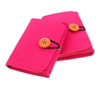 Mipcase 2 pièces Sac Organisateur pour Huiles Essentielles Protection Épaisse Portable Voyage Valisette Rangement Aromathérapie