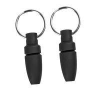 Mipcase 2 Pièces Silicone Stainless Steel Compact Cutter For Precise Cigar Opening Easy Use For Travel And Social Events