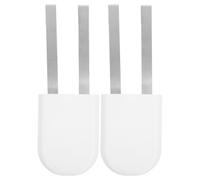 Mipcase 2 Pièces Support de Nettoyage des Toilettes pour Réservoir Support pour Tablette de Réservoir de Toilettes Empêche les Résidus Rangement Ordonné Compatible Universellement D’hôtel