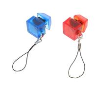 Mipcase 2 pièces Testeur de Clavier Mécanique avec LED Kit avec Porte-clés Outil Transparent pour Interrupteurs Accessoire Léger et Portable pour Utilisateurs