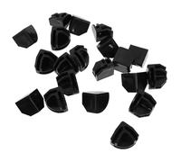 Mipcase 20 pièces Connecteurs Cube Fil pour Étagère de Rangement Modulable Clips Abs Renforcés sans Vis pour Armoire et Organisateur Polyvalent