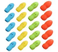 Mipcase 20 pièces Couvre Brosse à Dents Silicone Accessoires de Voyage avec Ventilation pour Protection Optimale Rangement Facile Couleur Aléatoire Couleur Aléatoire