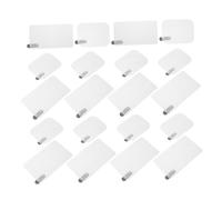 Mipcase 20 Pièces Film Électrostatique Transparent pour Pare Brise de Voiture Aux Intempéries de Autocollants sans Résidu pour Montage et Rétroviseurs