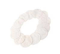 Mipcase 20 pièces Lot de Disques Démaquillants Réutilisables Fibre de Double Couche Lavables et Doux pour Types de Peau pour Maquillage et Soins Visage