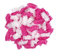 Mipcase 200 Capuchons D'oreille Jetables en Plastique Pe Imperméables et Renforcés pour Protection D'oreille Lors Bain à Domicile