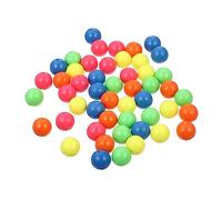 Mipcase 200 pièces Boules de Comptage Colorées pour Enseignement Mathématique Perles Sphériques Solides Multicolores pour École et Jeux Apprentissage des Probabilités Garçon Fille