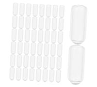 Mipcase 200pièces Embouts Caoutchouc Pour Serre-têtes Couvre-chefs Rechange Pour Embouts De Serre-tête Cache-boulons Caoutchouc