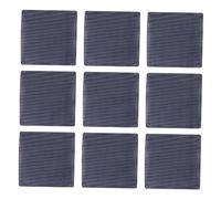 Mipcase 20pièces Ventilateur De Pc Cache Filet PVC Filtre pour Ventilateur De Refroidissement Ordinateur Maille
