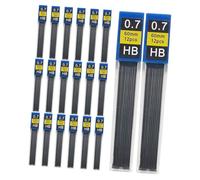 Mipcase 240 pièces Mines pour Crayon Mécanique Recharge Incassable Résine Écriture Lisse pour École Dessin et Usage Technique Pack