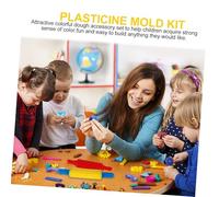 Mipcase 25 pièces Kit de Outils pour Pâte à Modeler Colorée Accessoires DIY avec Moules et Extrudeuse pour Garçon Fille Éducatif et Créatif Matériel Écologique et Sûr
