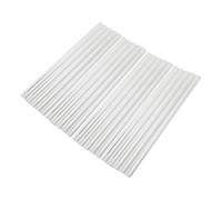 Mipcase 25 Pièces Tige Ronde en Acrylique Transparent avec Filetage Interne Double Extrémité, Solide et Haute Brillance, pour Présentoirs Cosmétiques et Bijoux, Installation Sécurisée